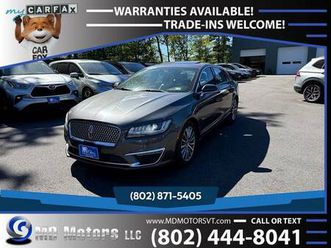 2017 lincoln mkz select awdsedan for only $12,999!