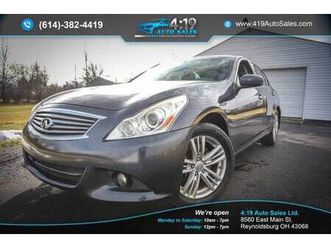 2011 infiniti g25x 113,000 miles roof leather bose $5995 cash special