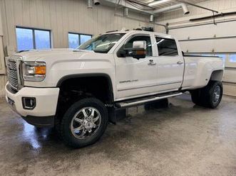 ** 2018 gmc sierra 3500hd denali duramax 4x4 4dr crew cab drw**