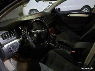 golf6 noire 2.0l 140cv finition carat