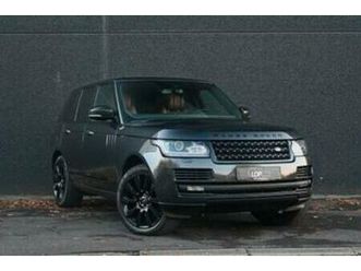 ② range rover 3.0 tdv6 autobiography bomvol ! — land rover — 2ememain