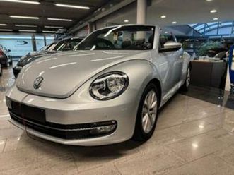 ② volkswagen new beetle gris argenté métallisé cab 1.2 tsi — volkswagen — 2ememain