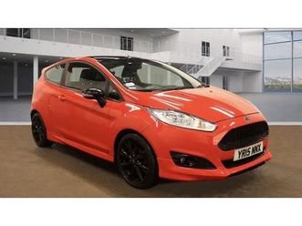 ford fiesta 1.0t ecoboost zetec s red edition hatchback 3dr petrol manual euro 5 (start/stop) (140 ps)