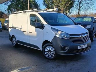 vauxhall vivaro 1.6 cdti 2900 panel van 5dr diesel manual l1 h1 euro 6 (start/stop) (95 ps)
