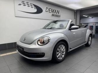 ② volkswagen new beetle gris argenté métallisé cab 1.2 tsi — volkswagen — 2ememain