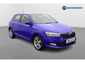2019 skoda fabia 1.0 tsi 110 se l 5dr hatchback petrol manual