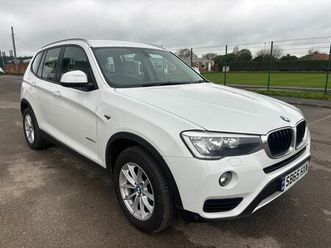 bmw x3 2.0 20d se suv 5dr diesel manual xdrive euro 6 (start/stop) (190 ps)