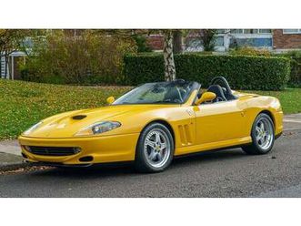 2001 ferrari 550 maranello jaune manuel, 6 vitesses condu...