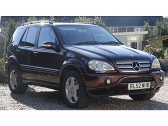 mercedes m class ml55 amg. w163 v8