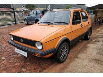 1986 volkswagen citi golf 1.3 4speed
