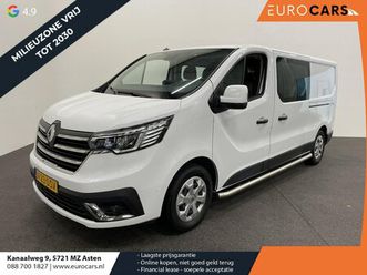 renault trafic - 2.0 dci 150pk l2h1 dubbele cabine work edition airco cruise control navi parkeersensoren v