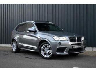 ② bmw x3 20i xdrive m-pack, autom, pano, cam, leder, led trekh — bmw — 2ememain