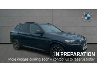 bmw x3 xdrive20i m sport 2.0 5dr