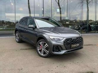 ② audi q5 hybrid,s-line in/ex,matrix led,black optic,full — audi — 2ememain