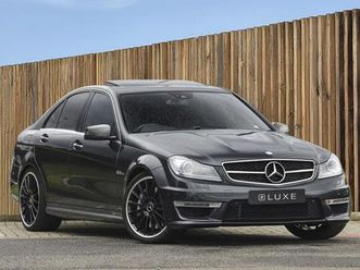mercedes-benz c-class c63 4dr auto