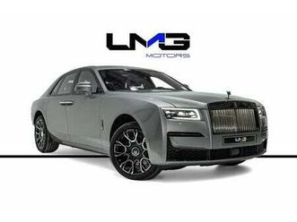 rolls-royce ghost very low mileage | 2024 rolls roye ghost | black badge | starlight | rear tvs | | carbon rims