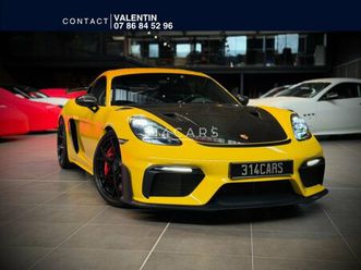 porsche 718 cayman gt4 rs pack weissach 4.0 500 - pdk type