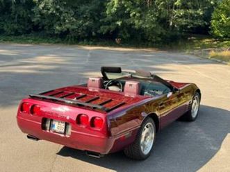 ② corvette c4 1993 40th anniversary - cabriolet - 70500km — chevrolet — 2ememain