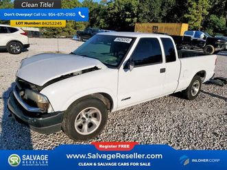 2000 chevrolet s10 pickup 2wd extended cab