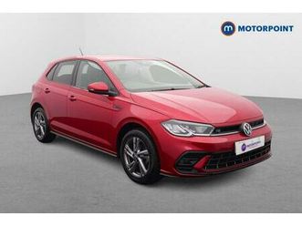 2022 volkswagen polo 1.0 tsi r-line 5dr hatchback petrol manual