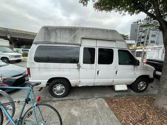 ford e-250 w/ hightop for van life or general use
