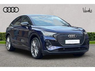 2022 audi q4 e-tron sportback 220kw 50 quattro 82.77kwh vorsprung 5dr auto