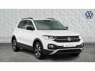volkswagen t-cross - 1.0 tsi black edition 5dr