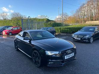 2014 audi a5 2.0 tdi 177 quattro black edition 2dr coupe diesel manual