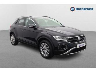 2025 volkswagen t-roc 1.0 tsi 115 match 5dr hatchback petrol manual