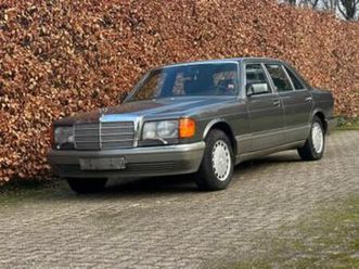 ② mercedes 420sel v8 w126 1989 série 2 toit ouvert — oldtimers & ancêtres — 2ememain