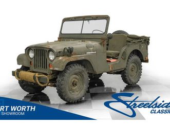 1953 willys m38a1 military jeep