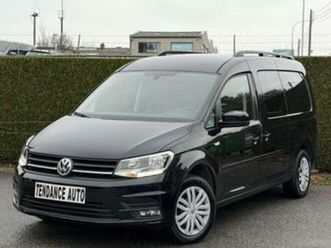 ② volkswagen caddy 2.0 tdi maxi 150 cv - long chassis - tvac ! — camionnettes & utilitaires — 2ememain