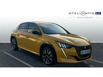 e-208 50kwh gt premium auto 5dr (7kw charger)