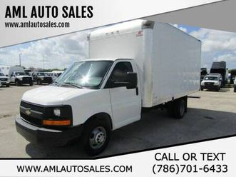 2016 chevrolet chevy express g3500*box truck*delivery*cubevan*cutaway*105k*16ft