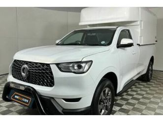 2022 gwm p-series cv 2.0 td 4x4 single-cab