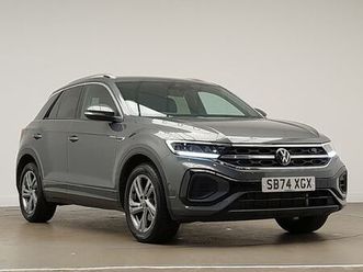 2025 volkswagen t-roc 1.5 tsi r-line hatchback 5d dsg