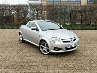 2007 vauxhall tigra 1.4i 16v exclusiv convertible 2dr petrol manual (a/c) (146