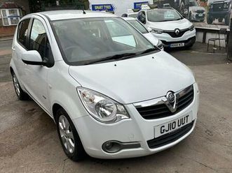 2010 vauxhall agila 1.2 16v design 5dr auto hatchback petrol automatic