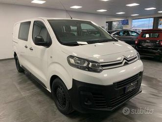 citroen jumpy 6 posti furgone doppia cabina 2.0