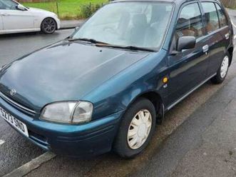 toyota starlet 1.3cc s reg year 1998 automatic petrol