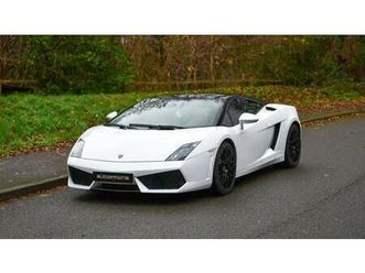 2011 lamborghini gallardo spyder blanc automatique, 7+ vi...