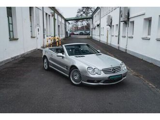 mercedes-benz sl55 amg *scheckheft / massage / voll*