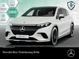 mercedes-benz eqs450+ suv electric art premium/distr+/pano/7si