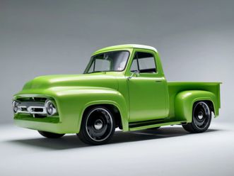 1955 ford f100 pickup restomod! gen 2 coyote! incredible build! full