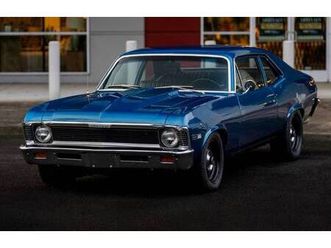 1968 chevrolet nova 454 v8 manual 4spd chevelle camaro muscle car