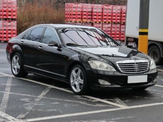 mercedes-benz klasa s w221 , serwis aso, 320 km, automat, skóra, navi, xenon, bi-xenon,