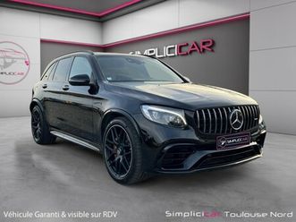 mercedes glc classe 63 s amg 9g-tronic 4matic siège f1 garantie 12 mois malus payé entretien complet mercedes