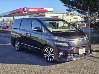 2011 toyota vellfire g 2.4 petrol 2011(61) 7 seaters, dual sunroof, before 10995£ mpv petrol auto...