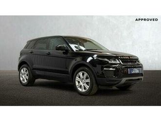 2018 land rover range rover evoque 2.0 td4 se tech 5dr auto suv diesel automatic