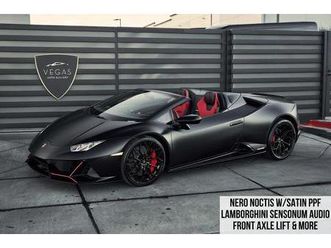 used 2024 lamborghini huracan evo spyder